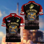 America 250th Anniversary US Veteran Polo Shirt DWWQ080222, Gifts for U.S. Veterans, Gifts for Independence Day, Veterans Day - Image 19