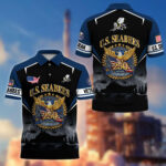 America 250th Anniversary US Veteran Polo Shirt DWWQ080222, Gifts for U.S. Veterans, Gifts for Independence Day, Veterans Day - Image 16