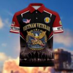 America 250th Anniversary US Veteran Polo Shirt DWWQ080222, Gifts for U.S. Veterans, Gifts for Independence Day, Veterans Day - Image 38