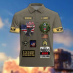 Premium US Veterans Custom Polo Shirt CPVC030301, Gifts For US Veterans, Gifts For Father's Day, Veterans Day. - Image 5