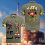 Premium US Veterans Custom Polo Shirt CPVC030301, Gifts For US Veterans, Gifts For Father's Day, Veterans Day. - Image 22