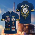 Premium US Veterans Custom Polo Shirt CPVC030301, Gifts For US Veterans, Gifts For Father's Day, Veterans Day. - Image 13