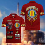 Premium US Veterans Custom Polo Shirt CPVC030301, Gifts For US Veterans, Gifts For Father's Day, Veterans Day. - Image 40