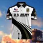Premium US Veterans Polo Shirt CPHN030311, Gifts For US Veterans, Gifts On Father's Day, Veterans Day. - Image 5