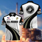 Premium US Veterans Polo Shirt CPHN030311, Gifts For US Veterans, Gifts On Father's Day, Veterans Day. - Image 22