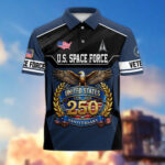 America 250th Anniversary US Veteran Polo Shirt DWWQ040321, Gifts for U.S. Veterans, Gifts for Independence Day, Veterans Day - Image 32