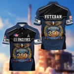 America 250th Anniversary US Veteran Polo Shirt DWWQ040321, Gifts for U.S. Veterans, Gifts for Independence Day, Veterans Day - Image 34