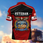 America 250th Anniversary US Veteran Polo Shirt DWWQ040321, Gifts for U.S. Veterans, Gifts for Independence Day, Veterans Day - Image 36