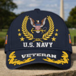 Premium Embroidered US Veterans Hats CPHN190114, Gifts For US Veterans, Gifts For Father's Day, Veterans Day - Image 8