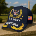 Premium Embroidered US Veterans Hats CPHN190114, Gifts For US Veterans, Gifts For Father's Day, Veterans Day - Image 10