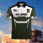 US Veterans Polo Shirt ESKQ241112, Gifts For US Veterans, Gifts On Father's Day, Veterans Day. - Image 2
