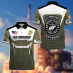 US Veterans Polo Shirt ESKQ241112, Gifts For US Veterans, Gifts On Father's Day, Veterans Day. - Image 22