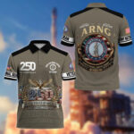 Premium America 250th Anniversary US Veteran Polo Shirt BPHN190811, Gifts for U.S. Veterans, Gifts for Independence Day, Veterans Day - Image 8