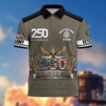 Premium America 250th Anniversary US Veteran Polo Shirt BPHN190811, Gifts for U.S. Veterans, Gifts for Independence Day, Veterans Day - Image 3