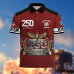 Premium America 250th Anniversary US Veteran Polo Shirt BPHN190811, Gifts for U.S. Veterans, Gifts for Independence Day, Veterans Day - Image 36