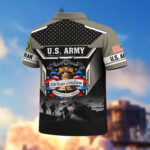 America 250th Anniversary US Veteran Polo Shirt DWWQ200321, Gifts for U.S. Veterans, Gifts for Independence Day, Veterans Day - Image 3