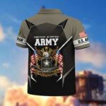 Premium US Veterans Polo Shirt ATTN260321, Gifts For US Veterans, Gifts On Father's Day, Veterans Day. - Image 4