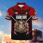 Premium US Veterans Polo Shirt ATTN260321, Gifts For US Veterans, Gifts On Father's Day, Veterans Day. - Image 18