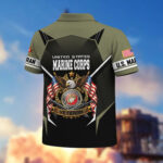 Premium US Veterans Polo Shirt ATTN260321, Gifts For US Veterans, Gifts On Father's Day, Veterans Day. - Image 22