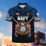 Premium US Veterans Polo Shirt ATTN260321, Gifts For US Veterans, Gifts On Father's Day, Veterans Day. - Image 12