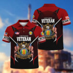 Premium US Veterans Polo Shirt ATTN260321, Gifts For US Veterans, Gifts On Father's Day, Veterans Day. - Image 38