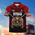 Premium US Veterans Polo Shirt ATTN260321, Gifts For US Veterans, Gifts On Father's Day, Veterans Day. - Image 36