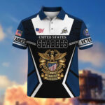 Premium US Veterans Polo Shirt ATTN200323, Gifts For US Veterans, Gifts On Father's Day, Veterans Day. - Image 15