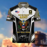 US Veterans Polo Shirt FSKQ250312, Gifts For US Veterans, Gifts On Father's Day, Veterans Day. - Image 2
