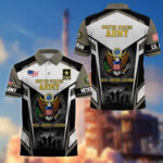 US Veterans Polo Shirt FSKQ250312, Gifts For US Veterans, Gifts On Father's Day, Veterans Day. - Image 4