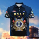 Premium US Veterans Polo Shirt ATTN310321, Gifts For US Veterans, Gifts On Father's Day, Veterans Day. - Image 27