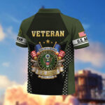 Premium US Veterans Polo Shirt ATTN310321, Gifts For US Veterans, Gifts On Father's Day, Veterans Day. - Image 4